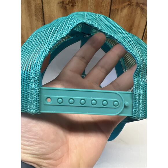 Bass Pro Shops Trucker Hat Adult Adjustable Green Snapback Logo Patch Mesh - Picture 3 of 6